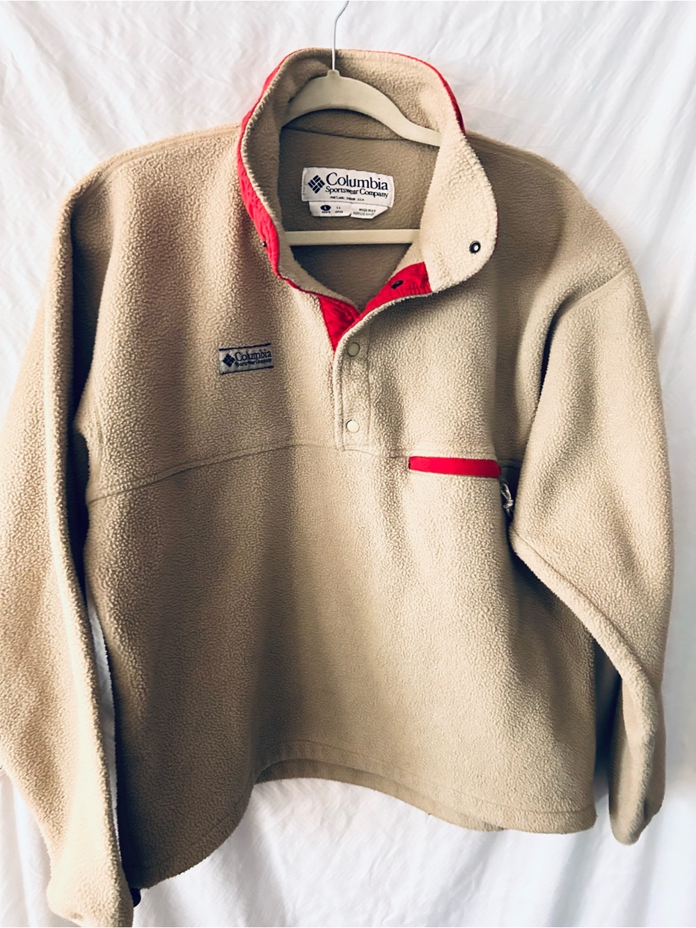 Columbia fleece pullover
